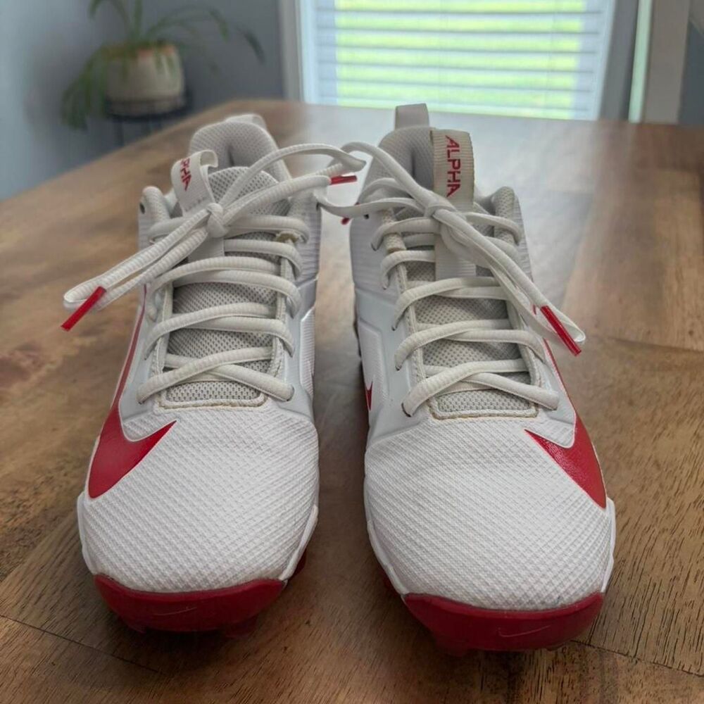Nike Women's White and Red Footwear